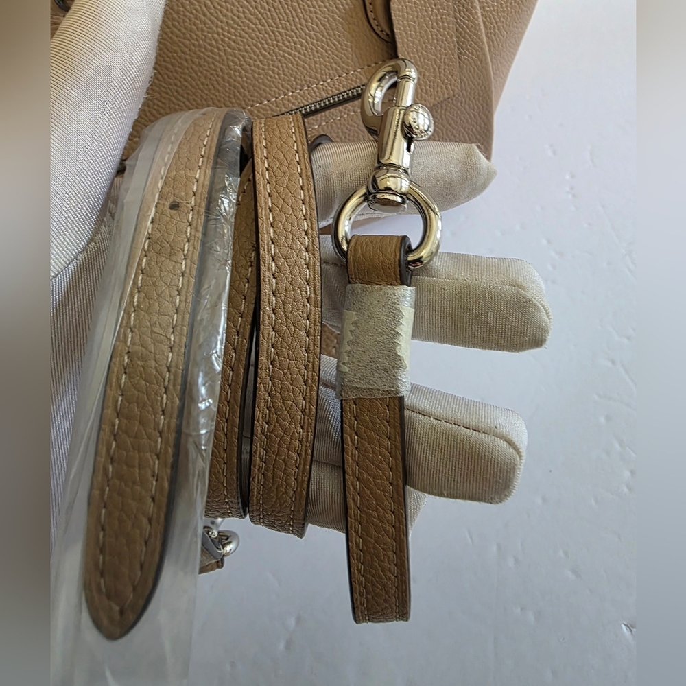 Coach Elise Pebble Leather Satchel - Picture 14 of 16